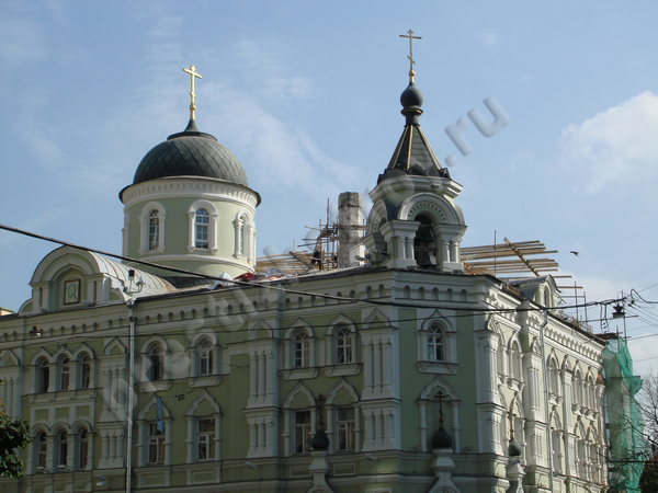 Ремонт фасада храма в Москве