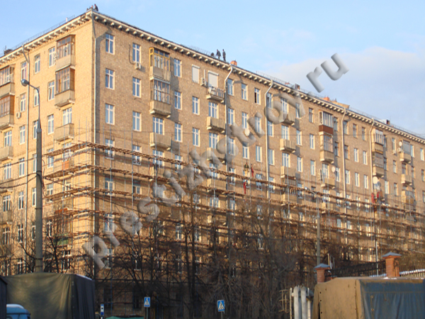 Ремонт фасада жилого дома