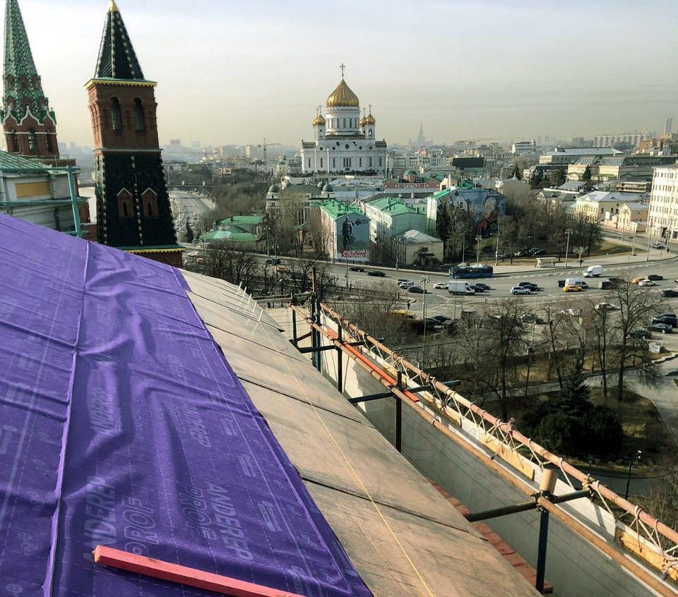 Монтаж гидроизоляции